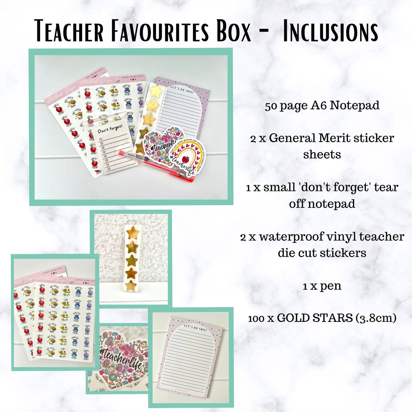 Small Teacher Favourites Box