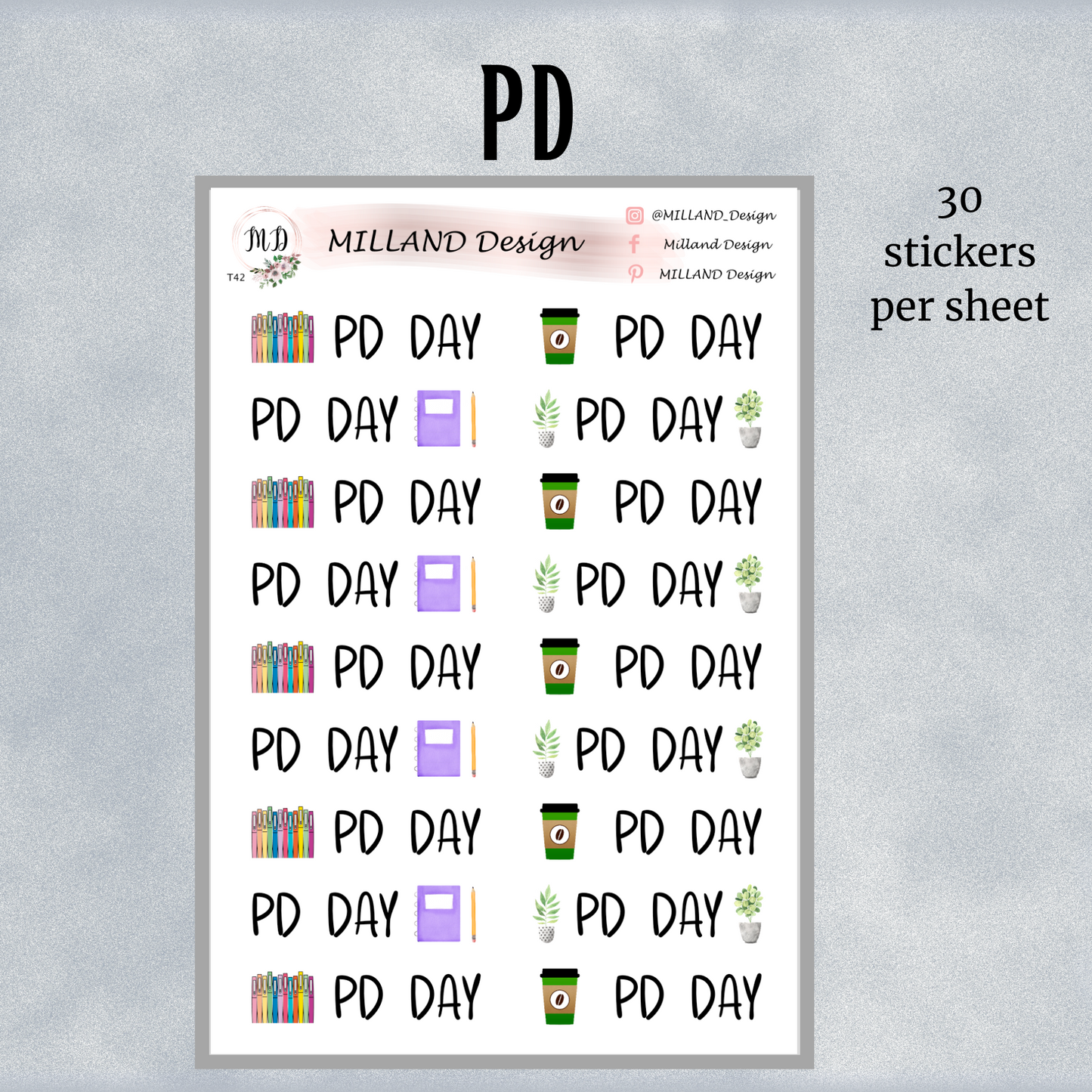 Professional Development Sticker