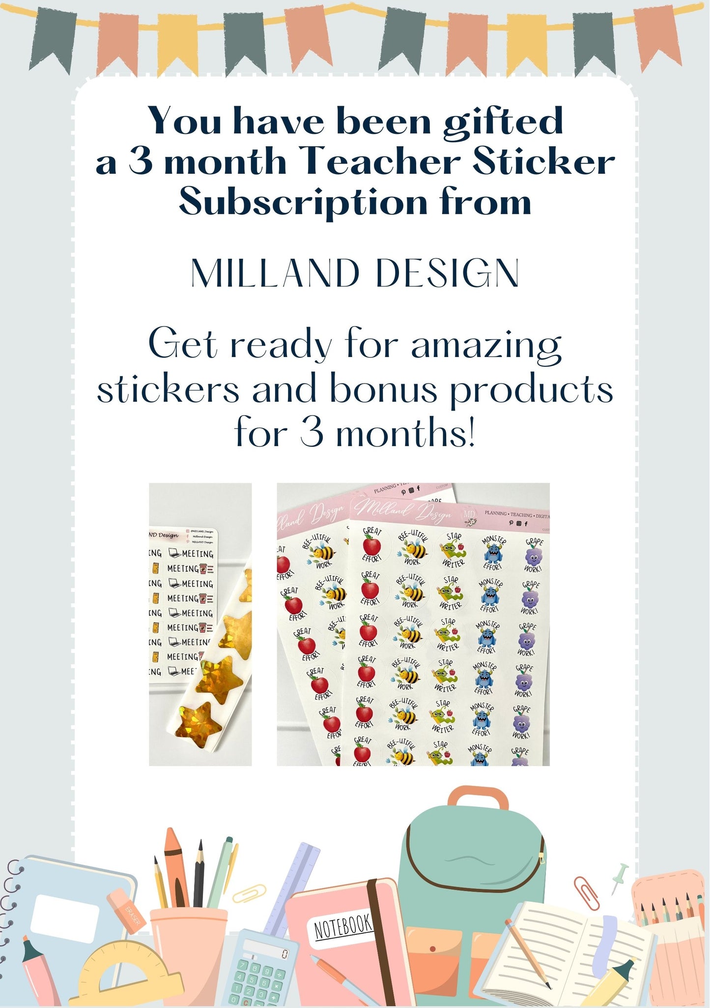 3 Month Gift Subscription