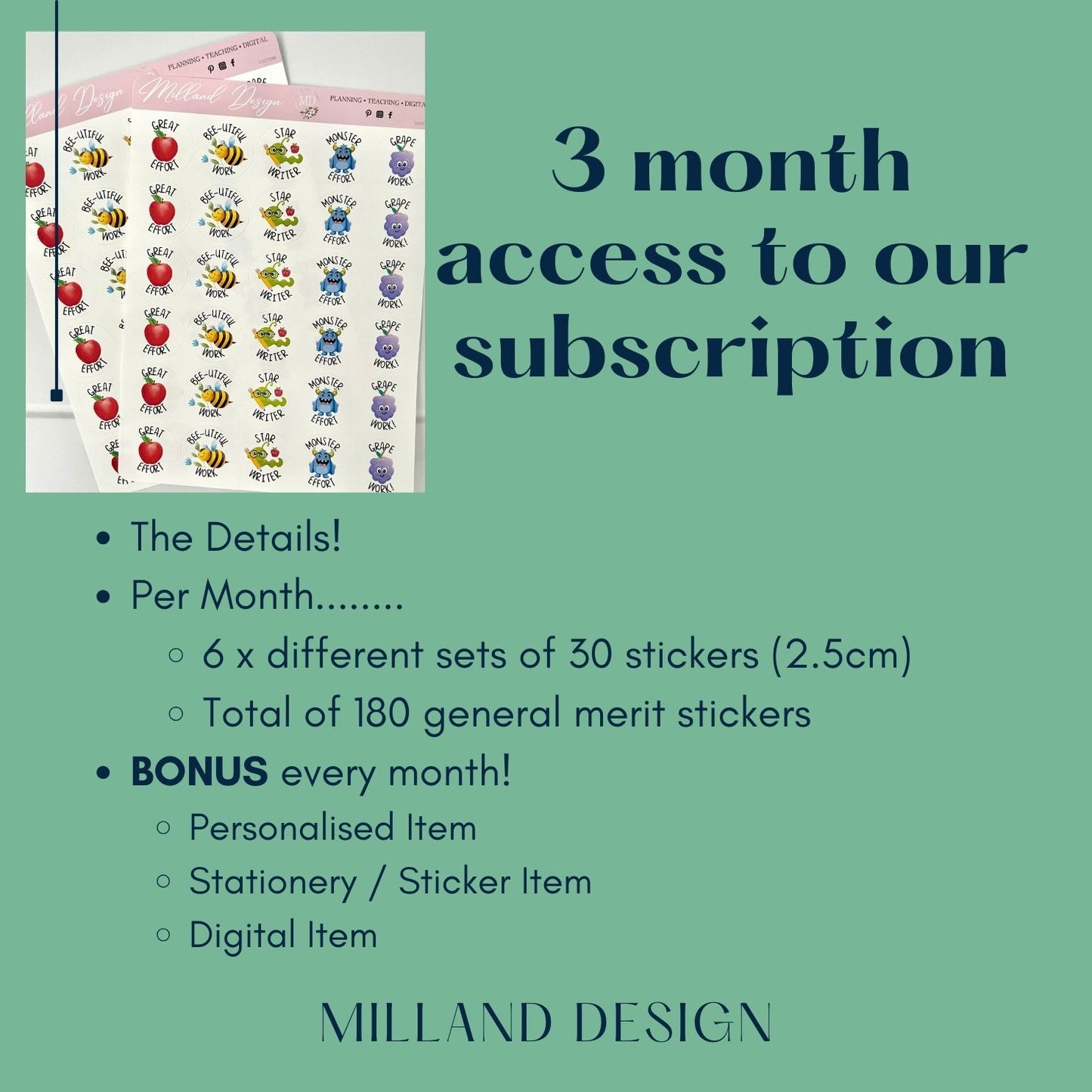 3 Month Gift Subscription