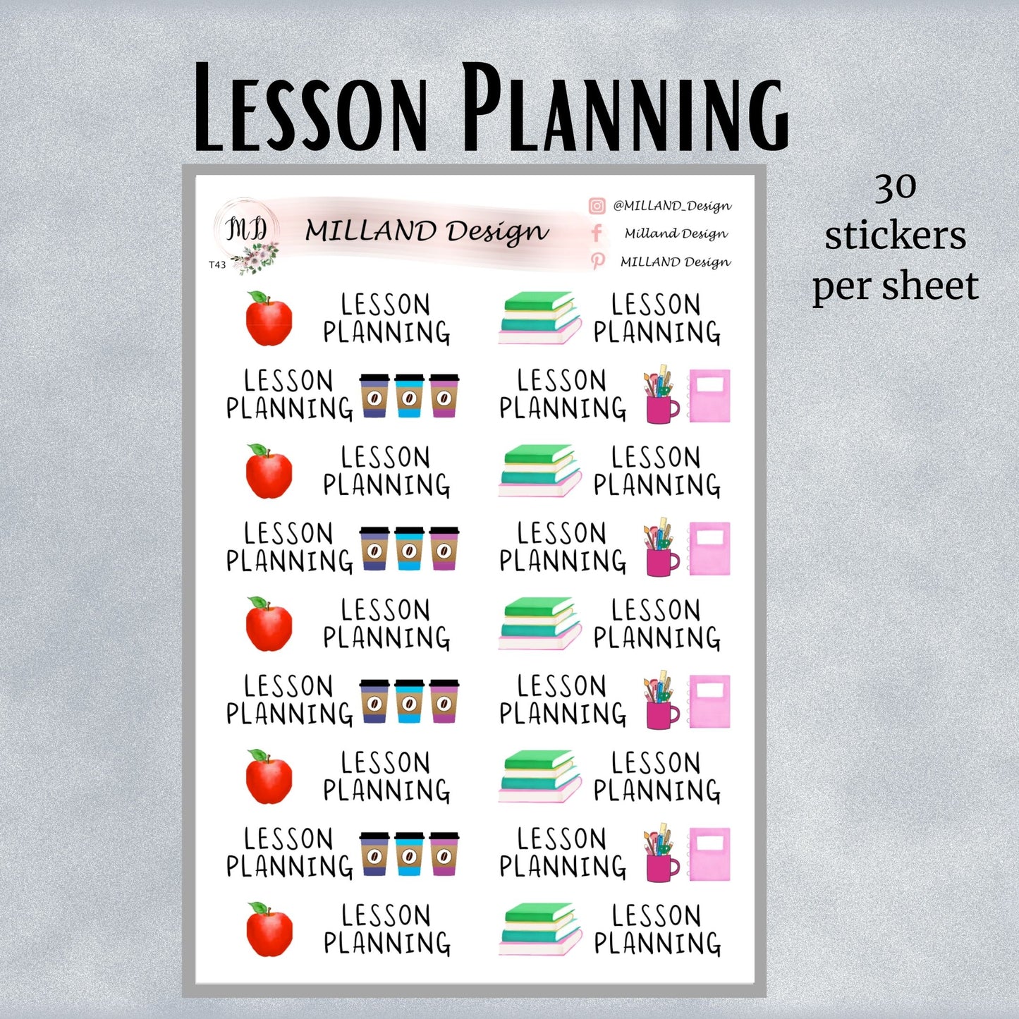 Teacher Planner Pack