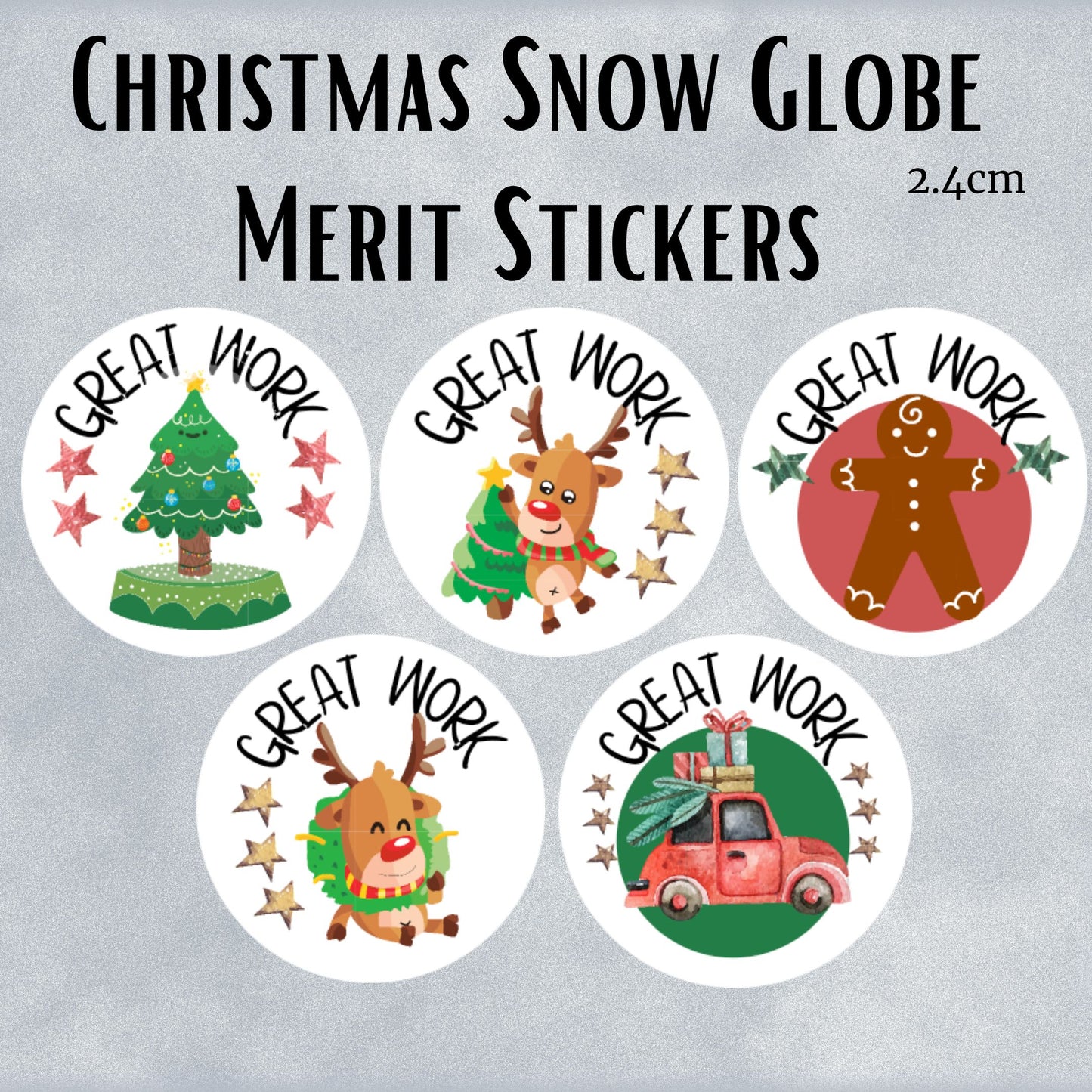 Mixed Christmas General Merit Sheet