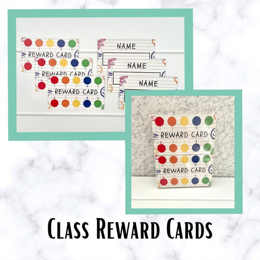 Reward Cards - Class Set