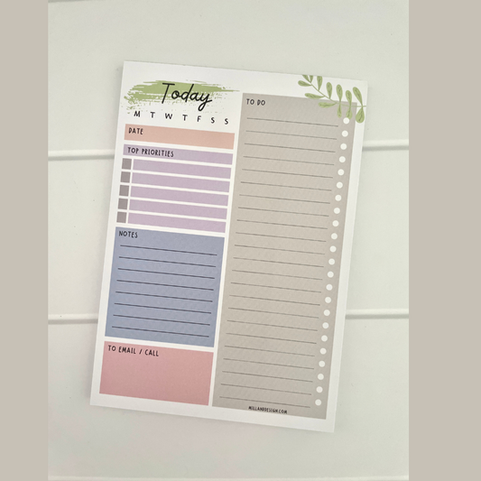 A5 'Today' Notepad