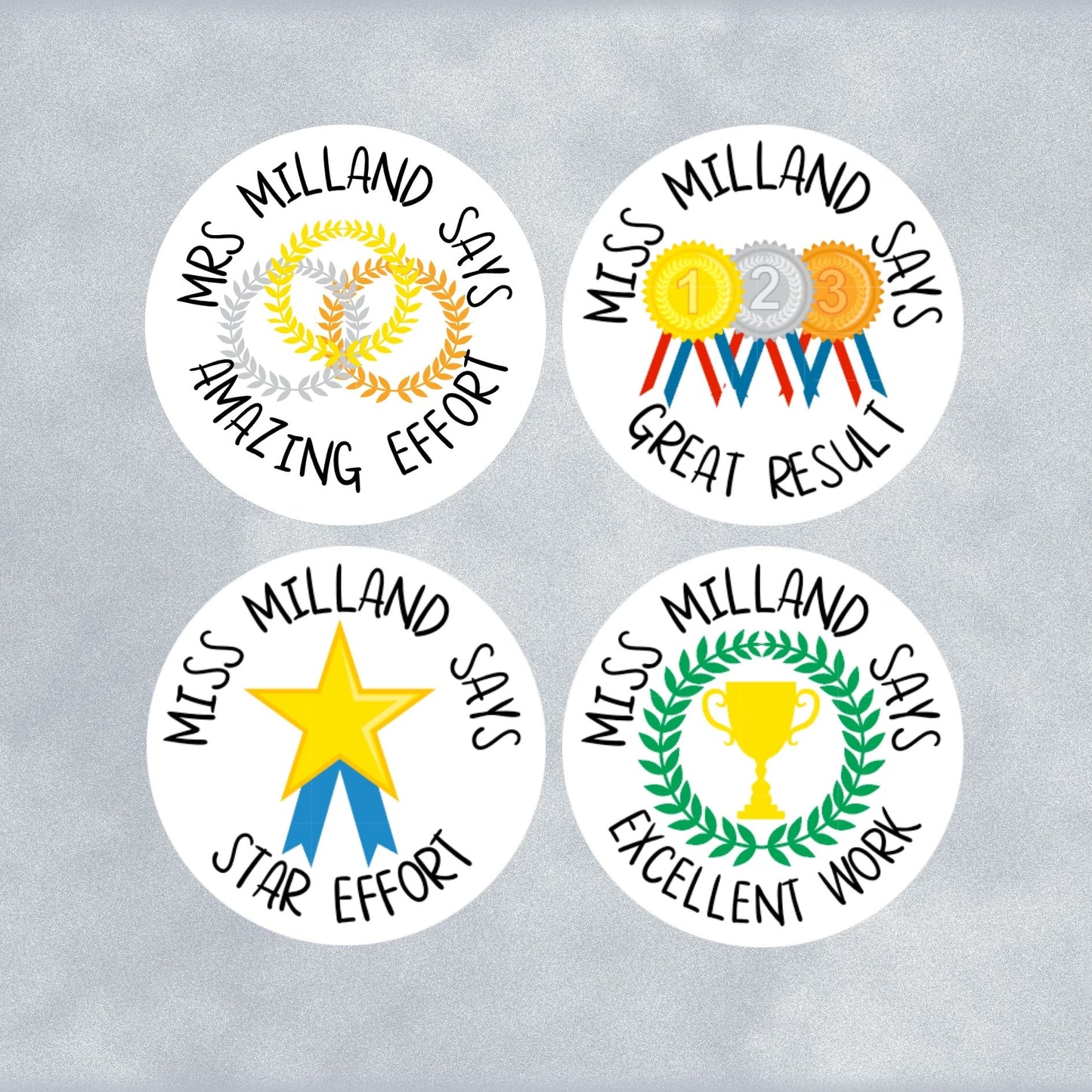 Competition  Personalised Teaching Stickers