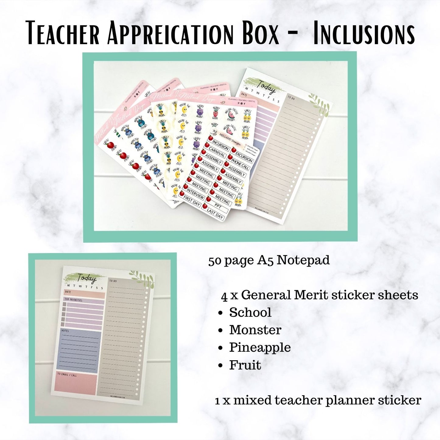 Small Teacher Appreciation Box