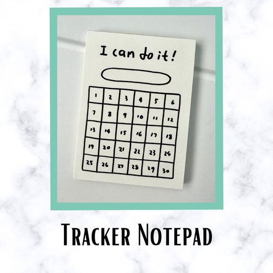 I can do it - Tracker - Mini Notepad