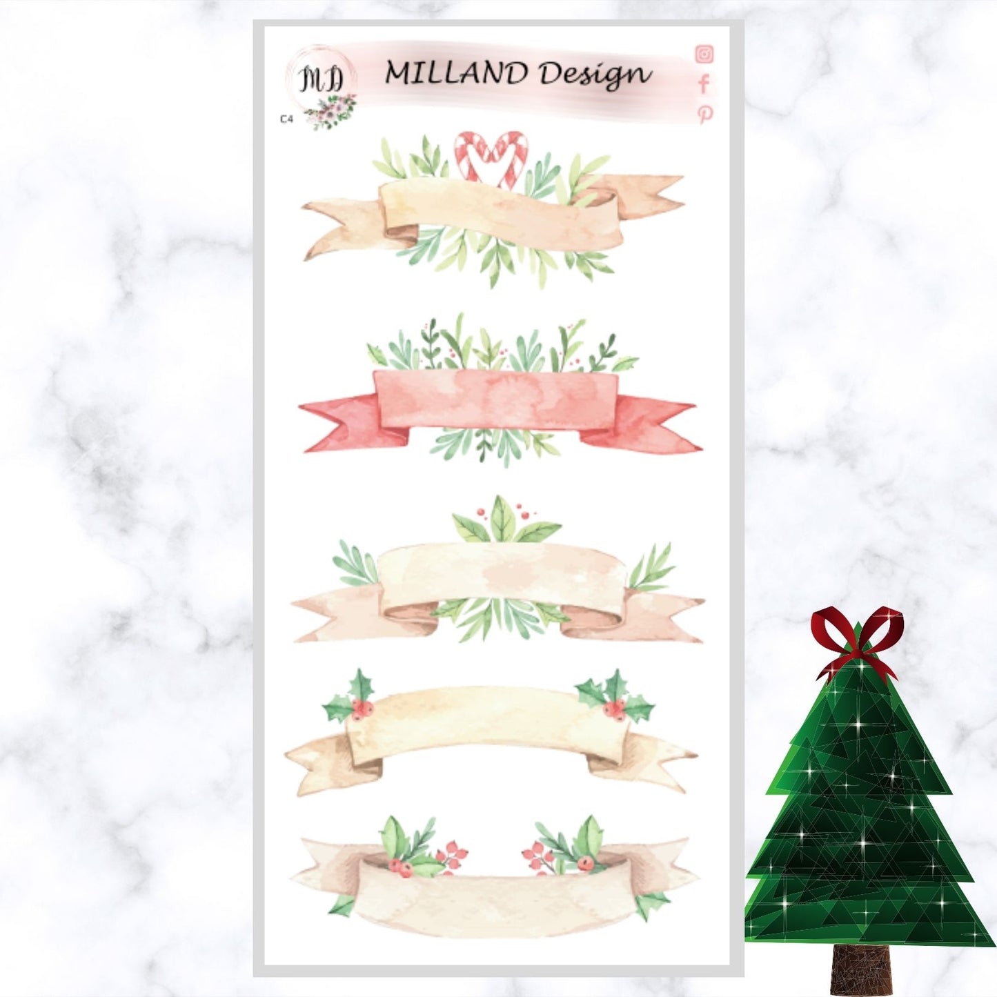 Christmas Decorative Banner
