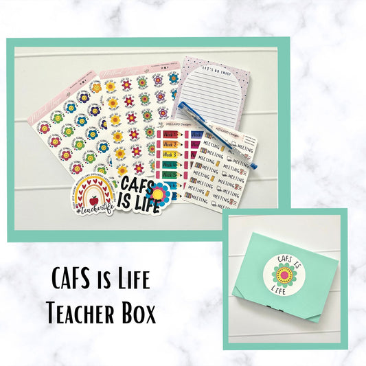 CAFS is Life Teacher Box