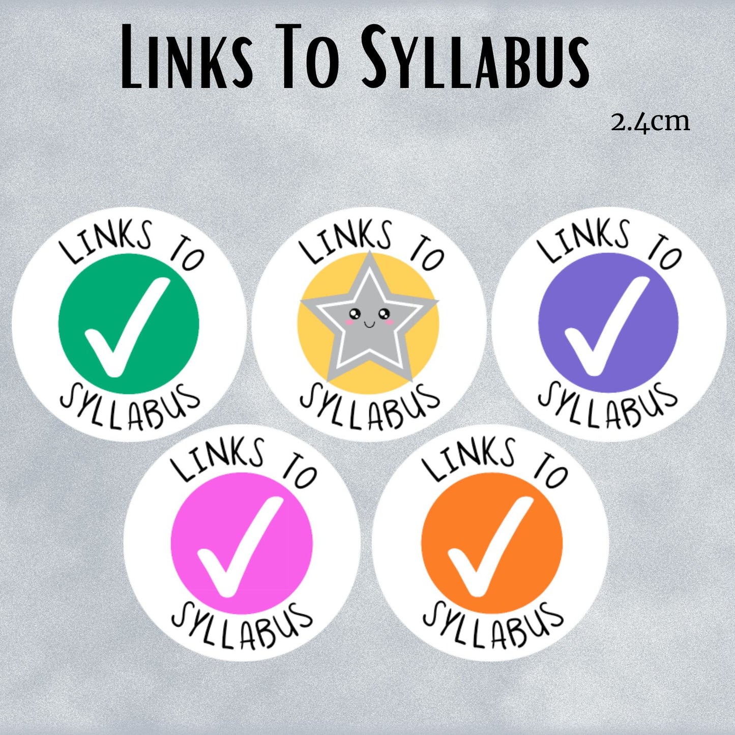 Links to Syllabus General Merit Sheet