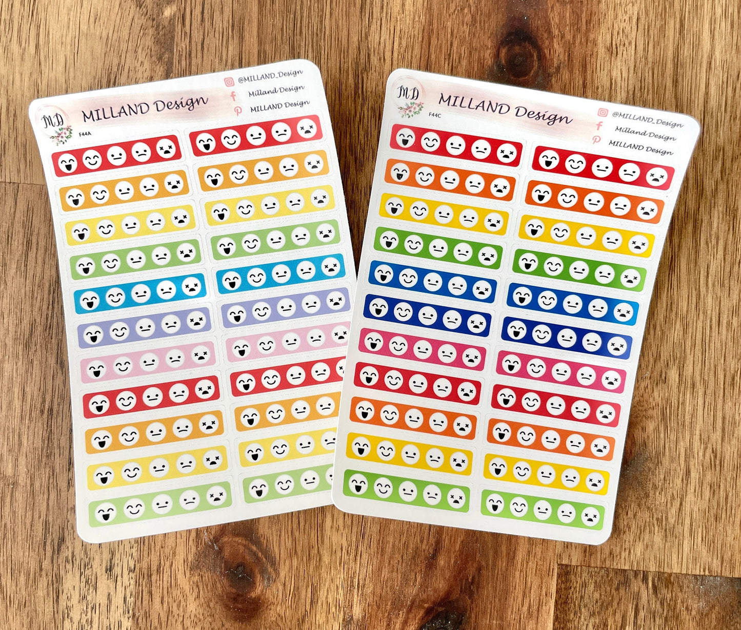 Mood Tracker Functional Sticker