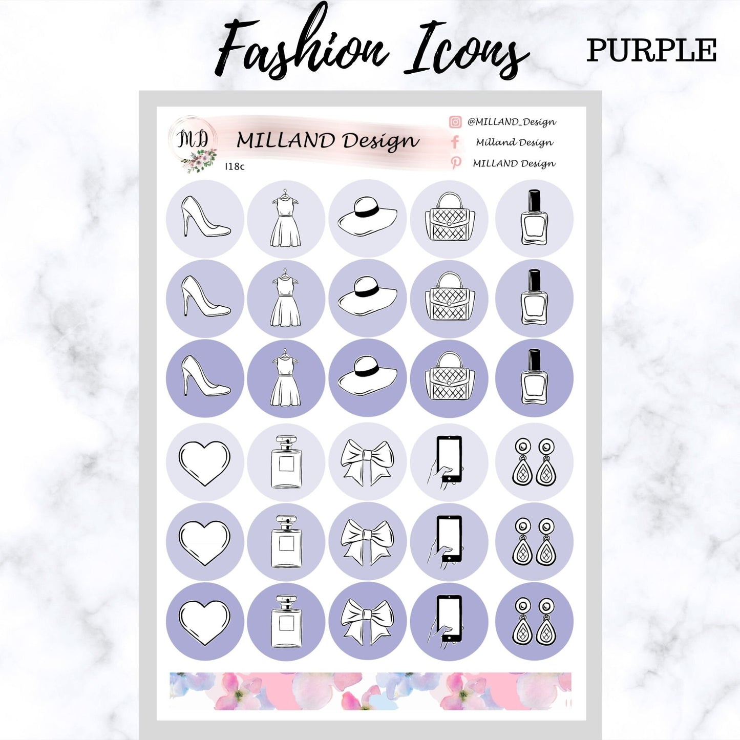 Fashion Icon Stickers