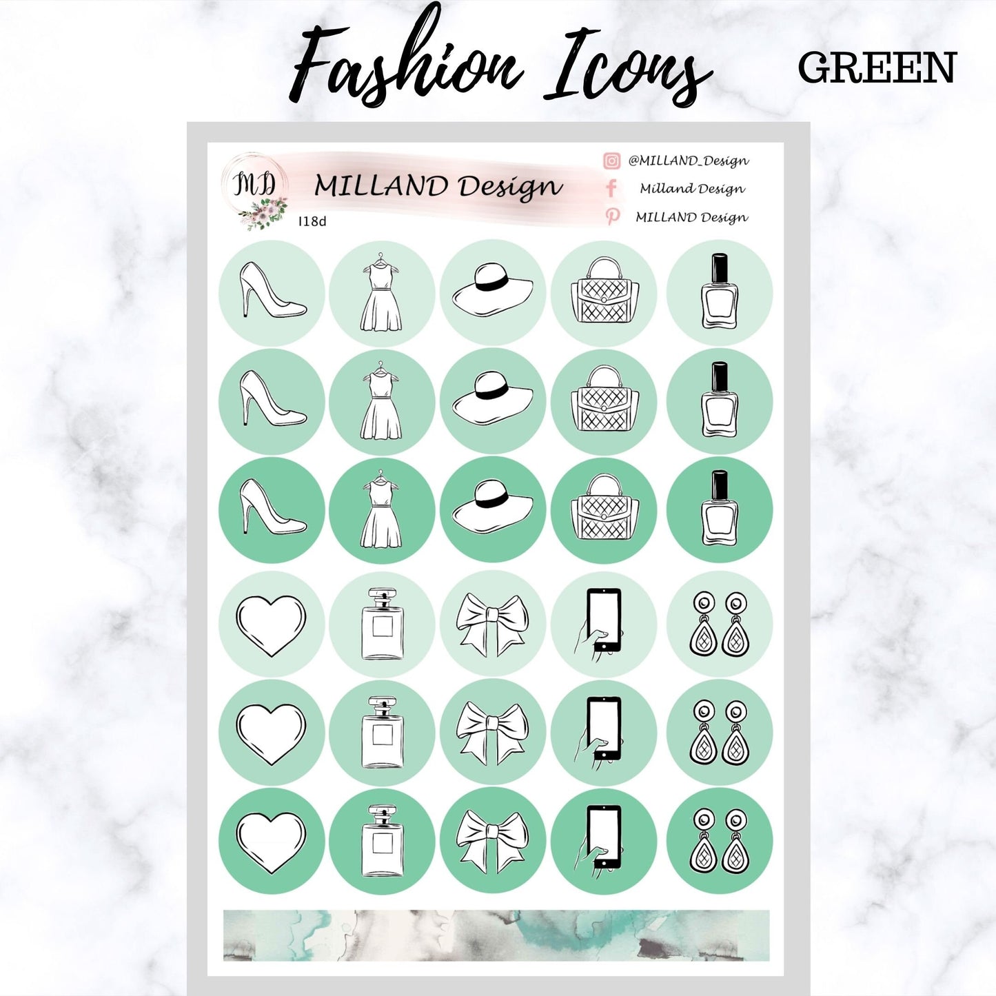 Fashion Icon Stickers