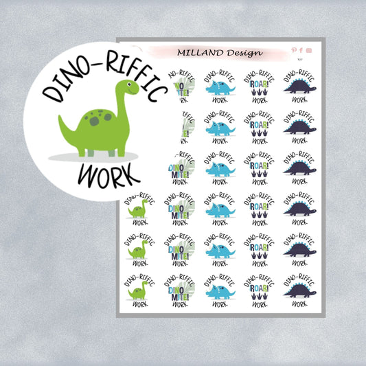 Dinosaur General Merit Stickers