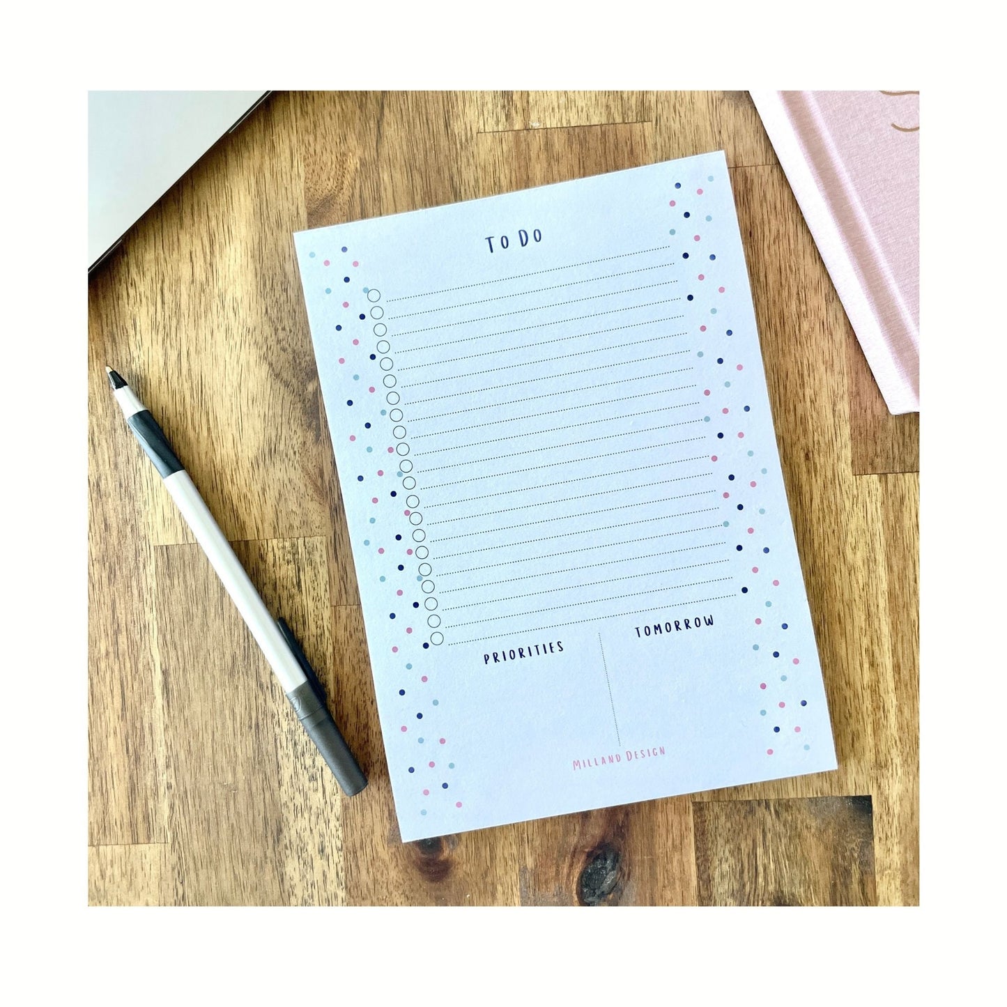 A5 To Do Notepad