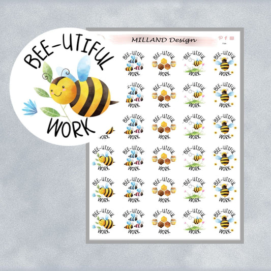 Bee General Merit Stickers