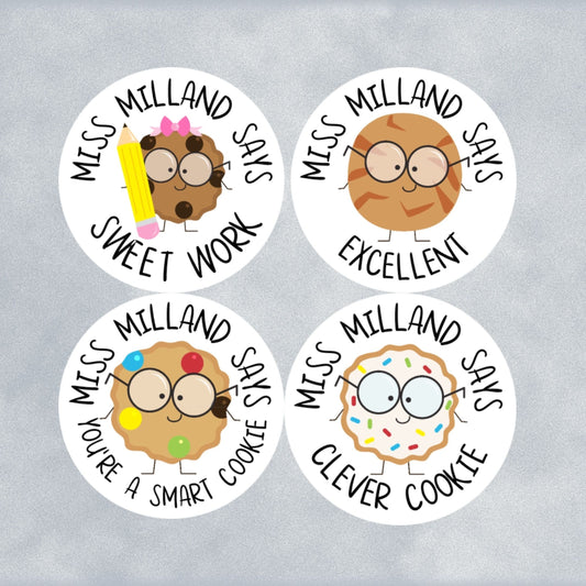 Smart Cookie Custom Personalised Teacher Stickers