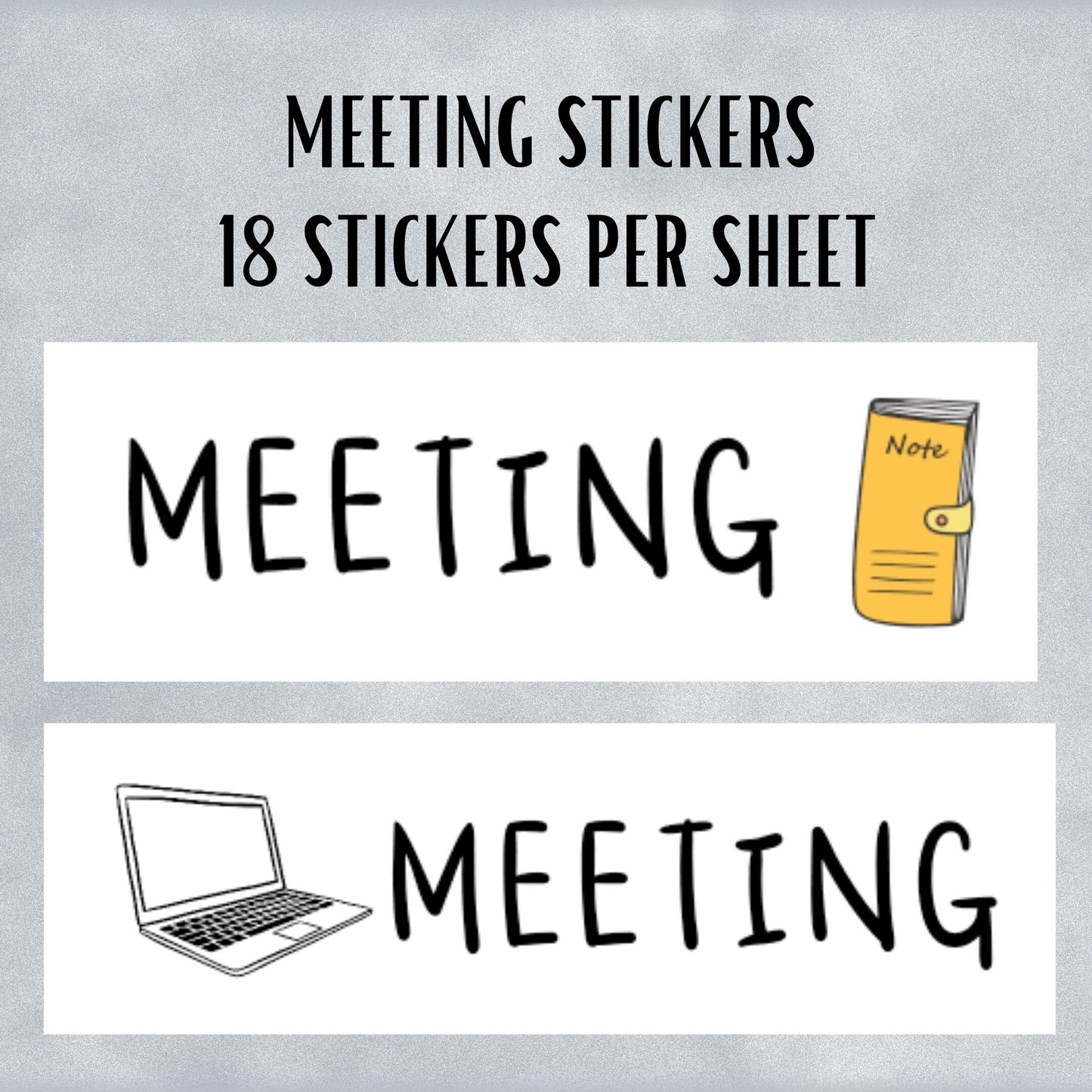 Meeting Sticker