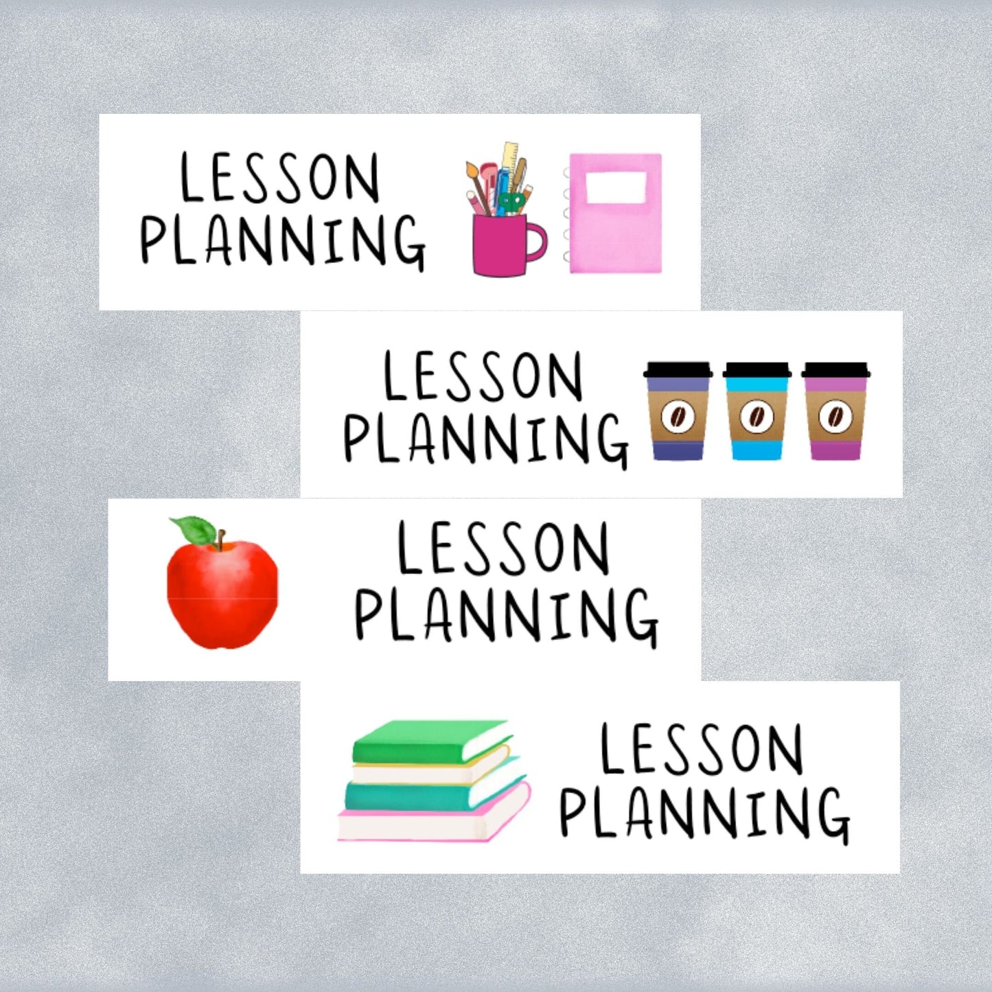 Lesson Planning Sticker