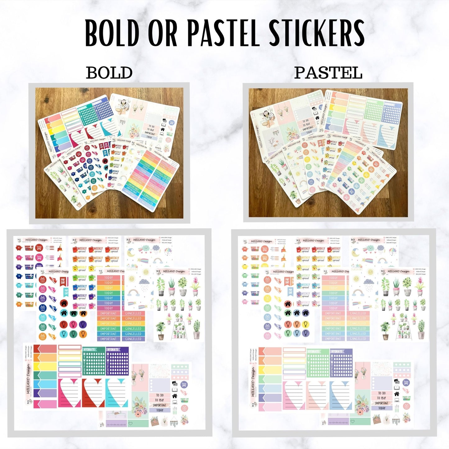 Planner Box - Stickers and Stationery